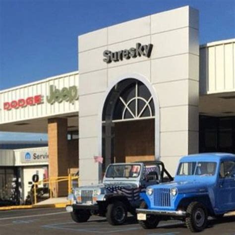 I would not go anyplace else and there are 2 or3 closer dealers. . Suresky jeep
